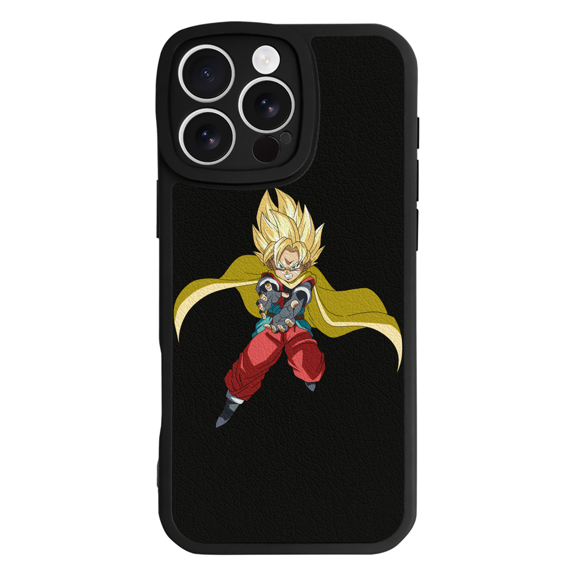 （画像用） ドラゴンボール DRAGON BALL 【iPhone 16シリーズ対応】シリコンスマホケース（レザー調） 材質：シリコン